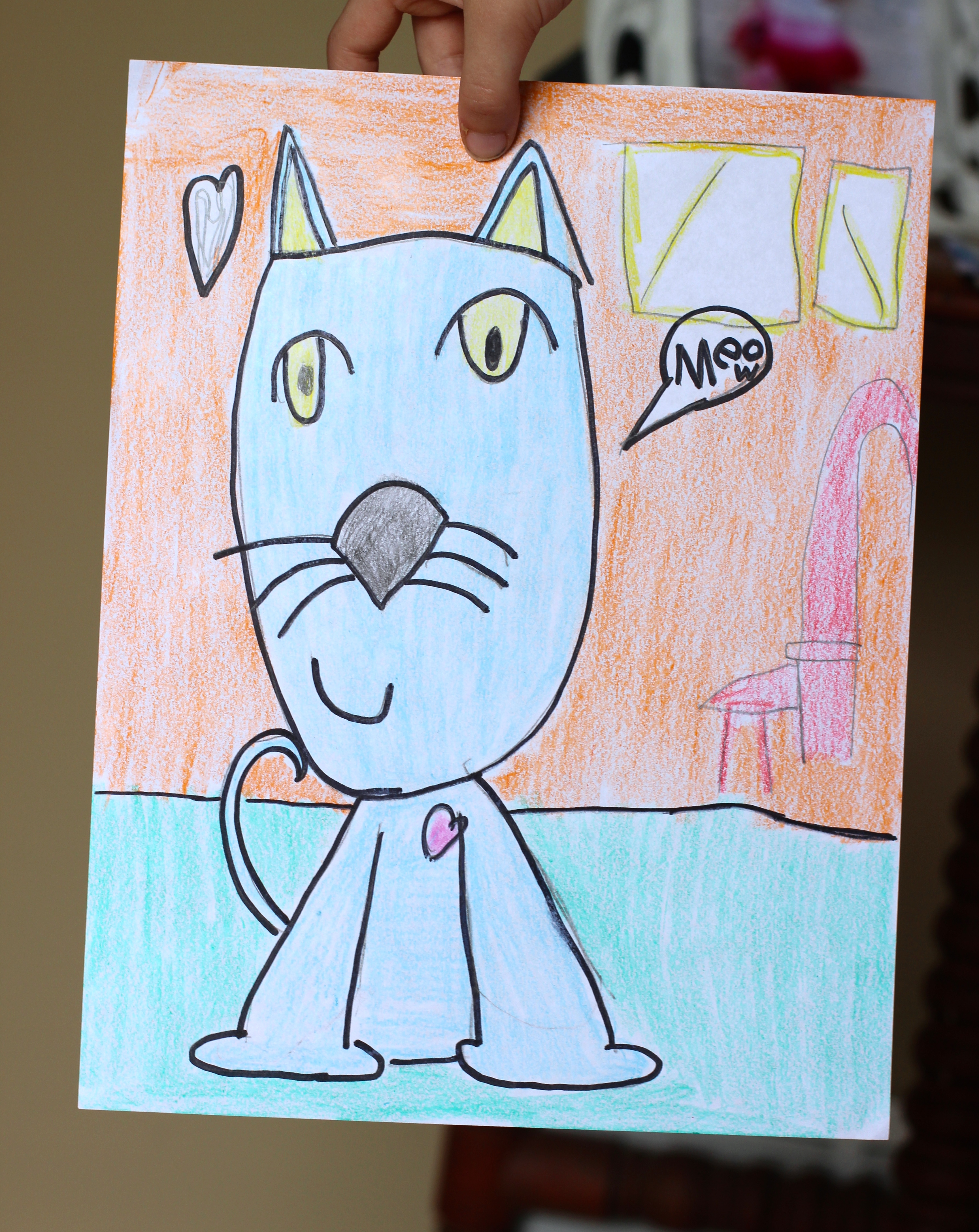 Pete the Cat drawing