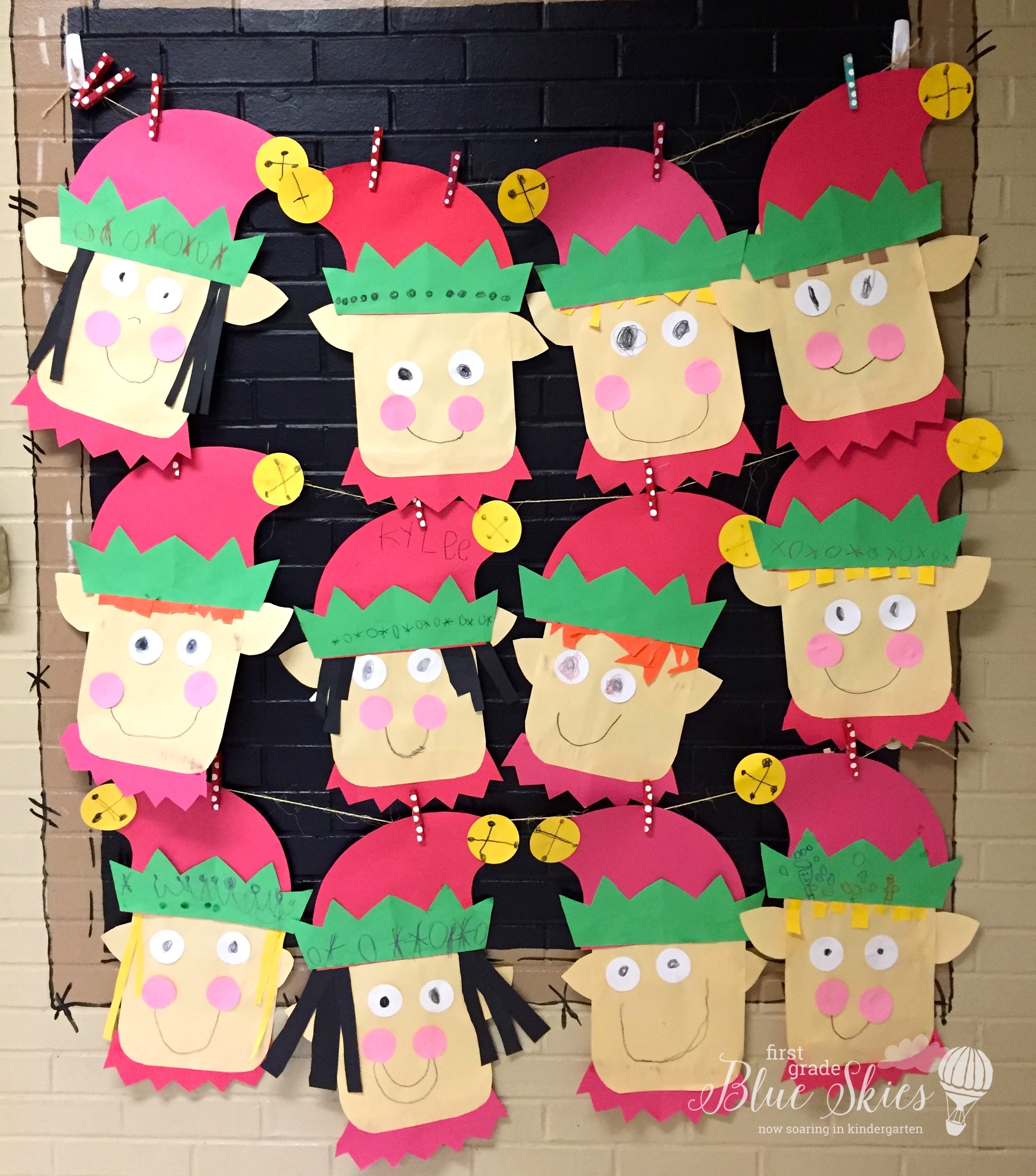 chistmas elves craft