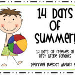A Bad Case of the Stripes Freebie at First Grade Fanatics 14 Day Giveaway!