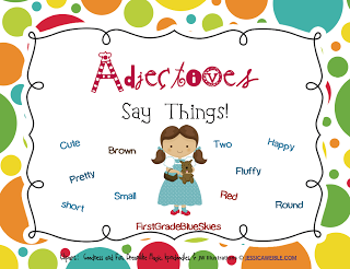 Adjectives Say Things!