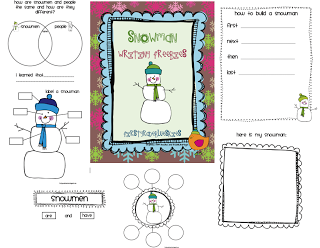 Snowman Freebie Pack and…