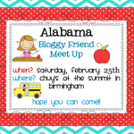 AL Blogger Meet Up Announcement! Currently..and a Thank You!