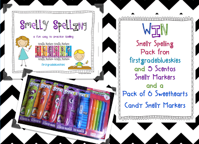 Smelly Spelling Giveaway and Freebie!