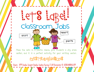 Label It! Classroom Jobs