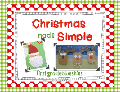 Easy Holiday Craft Pack & Giveaway! Simple Reindeer Glyph