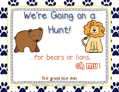 We’re Going on a Bear Hunt Freebie Pack!
