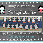 Simple, but Cute Penguins & a Freebie! Plus Flash Giveaway!