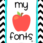 How To Organize Your Fonts!  Freebie, too!