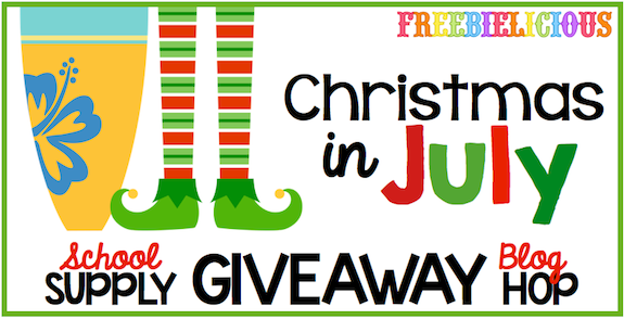 Freebielicious Christmas in July Giveaway Hop