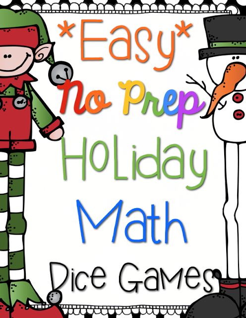 Just Add Dice Holiday Math Games