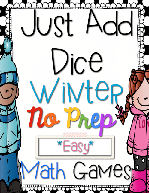 Winter Dice Math Games