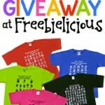 {Awesome} Custom T-Shirt Mega GIVEAWAY from Freebielicious