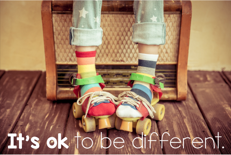 It's ok to be different