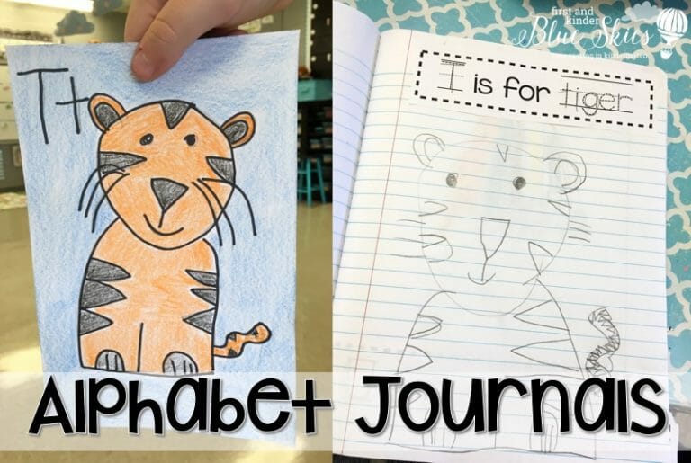 Alphabet Journal in Kindergarten