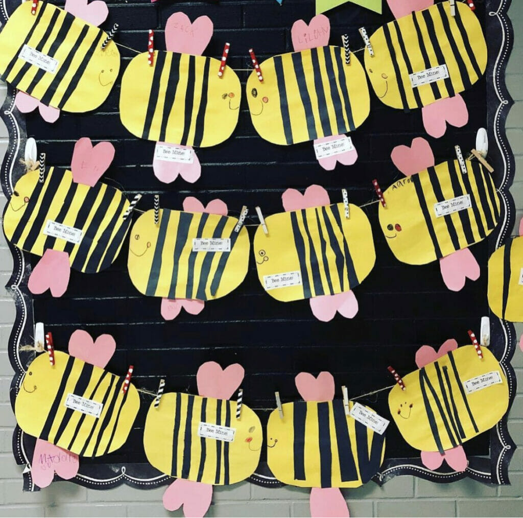 Bee Mine Valentine's Craft