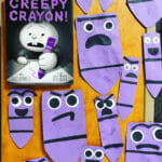 Creepy Crayon Craft