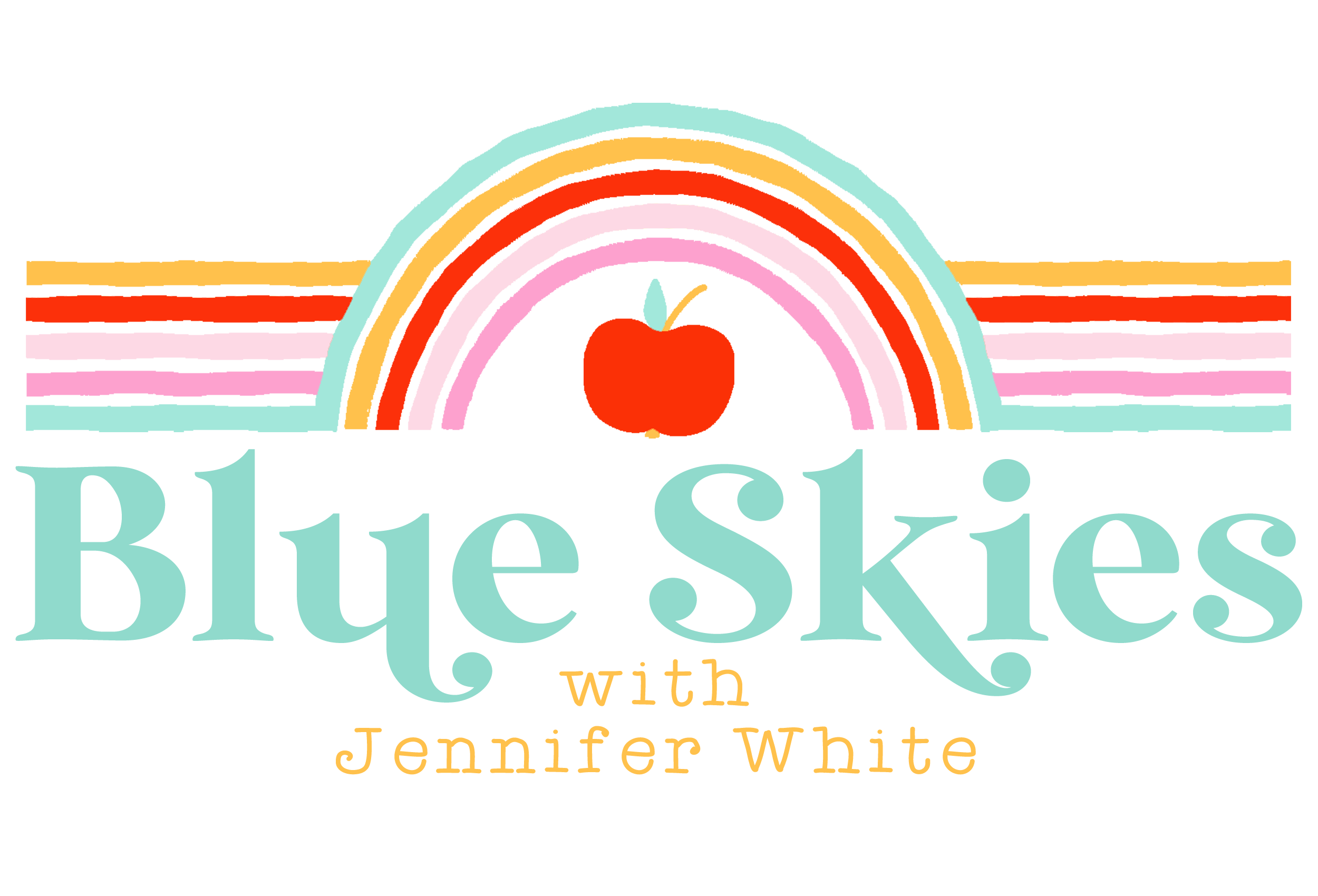 Apple Ideas for Teachers and Letters R-U : Blue Skies with Jennifer White