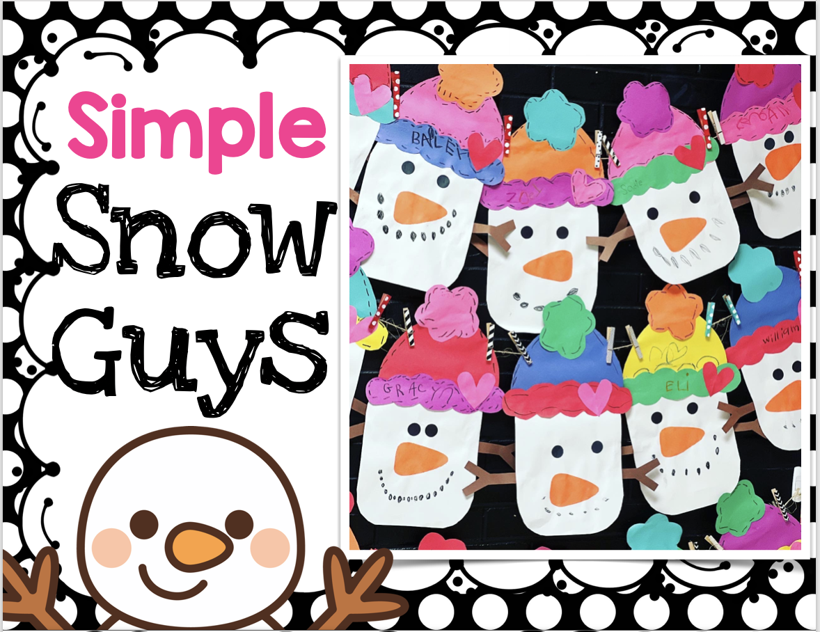 Snowman Craft : Blue Skies with Jennifer White