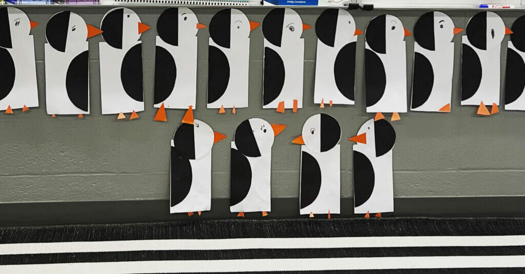 Easy Shape Penguin Crafts