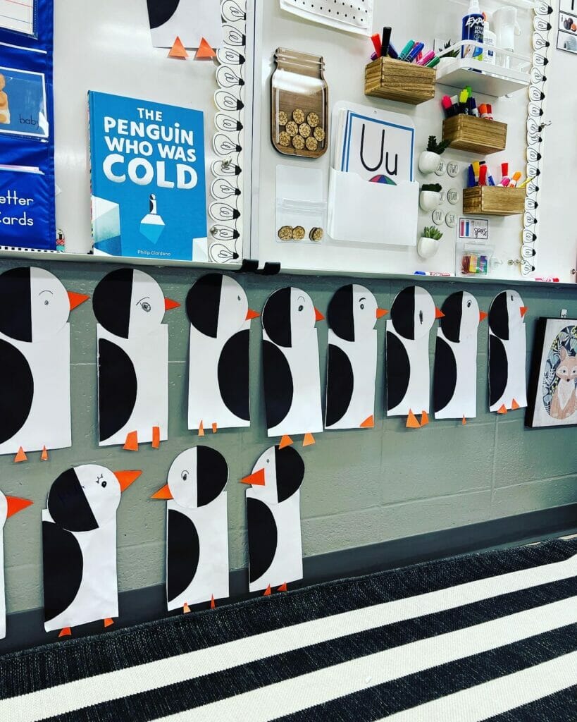 Easy Shape Penguin Craft